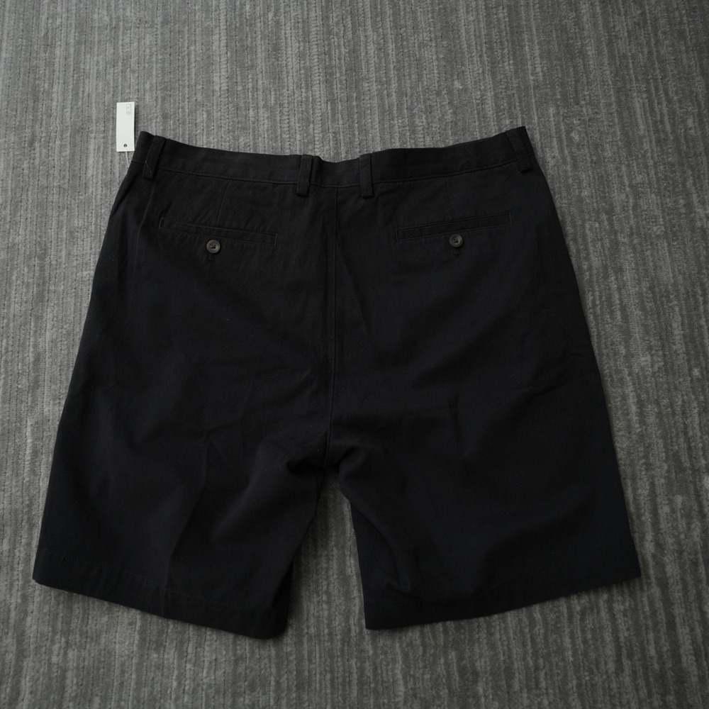 Amazon Essentials Shorts Men Chinos Black Slim New‎ 38x8.75
